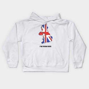 I’m from United Kingdom Kids Hoodie